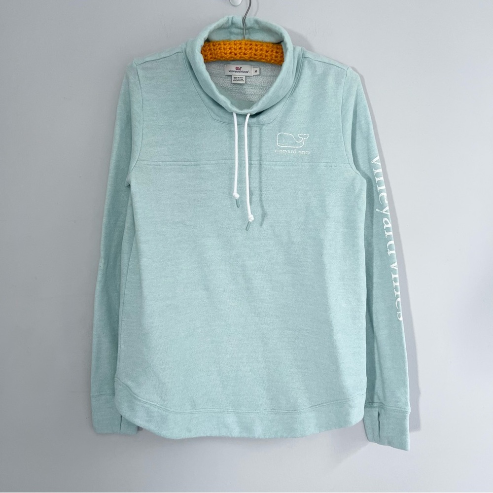 Vineyard Vines Funnel Neck Lightweight Sweater